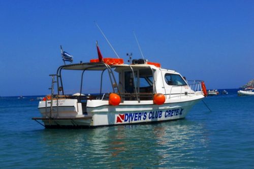 crete boat diving