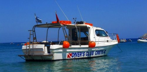 crete boat diving