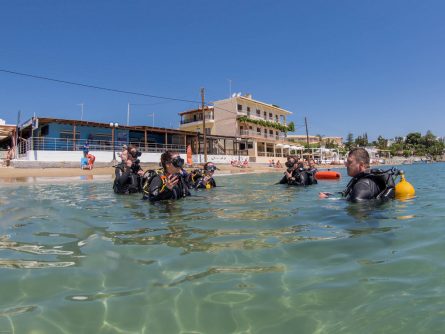 diving center in agia pelagia crete