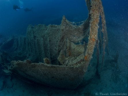 shipwreck steamboat in crete