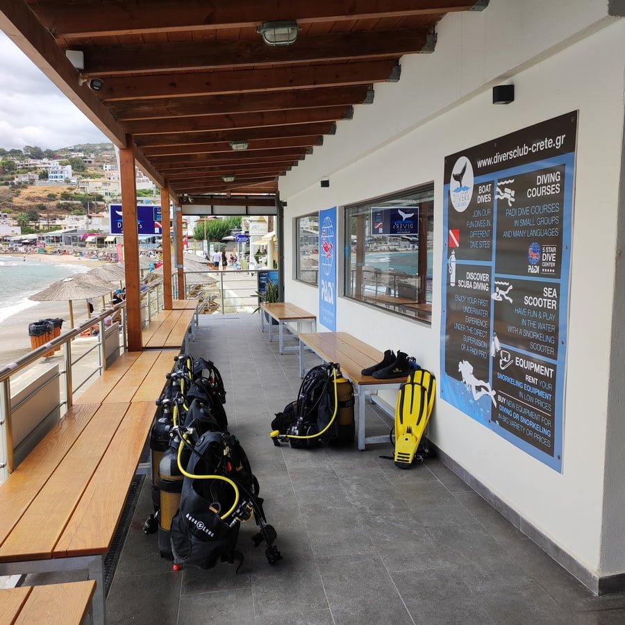 diving center agia pelagia