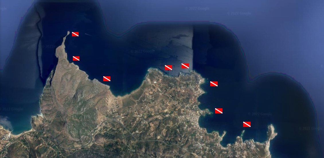 Dive Locations in Crete